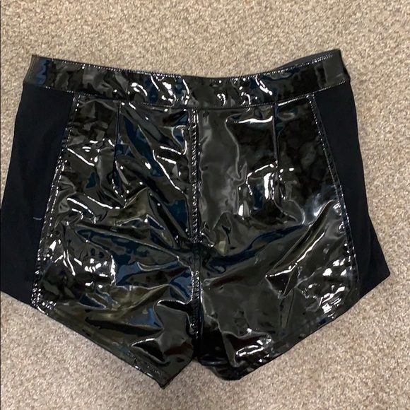 Vinyl and Sheer Black shorts! - Picture 2 of 3